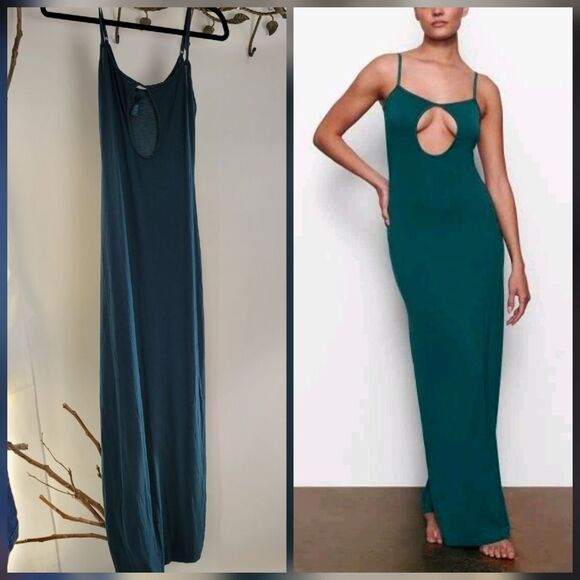 SKIMS Dresses & Skirts - Skims Keyhole Maxi Dress. Rare And Sold Out